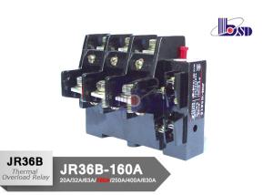 China 160A  Thermal Overload Relay Three Phase Bimetallic Strip Thermal Relay  on sale