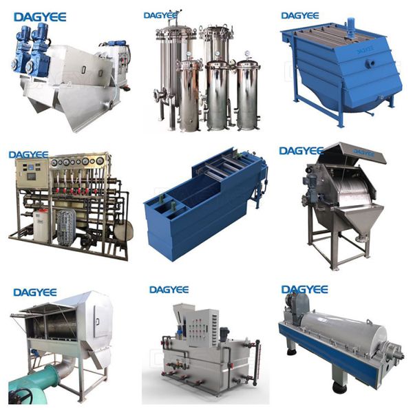 Solid Liquid Separation Steel Static Screen Wastewater