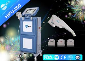 China Vertical Ultra Therapy Skin Tightening Hifu Treatment Machine 60W Family Use on sale