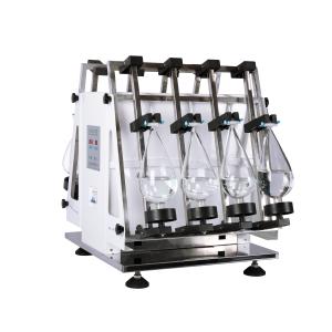 China Lab Separatory Funnel Vertical Shaker for Liquid Liquid Extraction Machine Manufacturer on sale