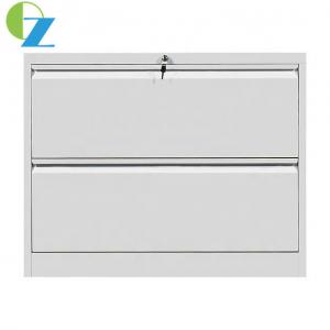 China Wide Office Lateral File Cabinets Steel Storage File Cabinets 2 Drawer Metal Lockable on sale