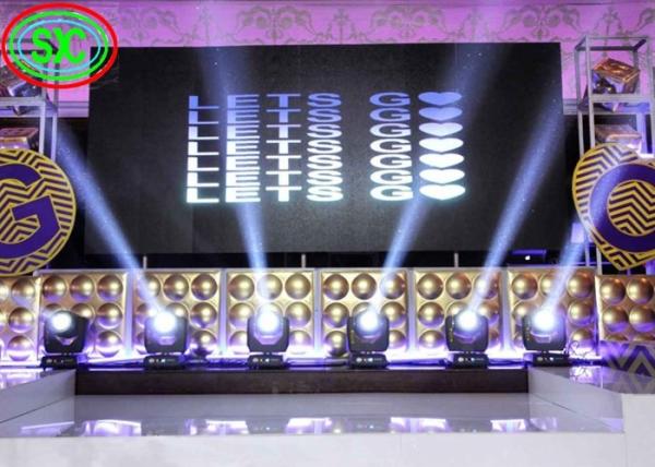 Quality P4 Indoor Full Color Flexible LED Display RGB 3 in 1 WIth SMD2121, TV Screen for sale