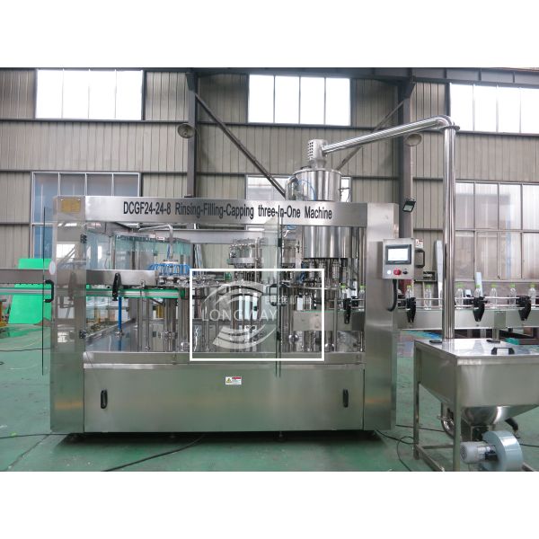 12000bph 3 in 1 Automatic carbonated drink Rotary Rinser Filler capper machine