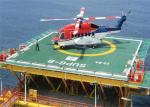 Plane Platform Helideck Perimeter Netting Custom Color Rust Resistant Easy