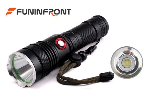 Quality 5 Modes CREE LED Torch XM-L T6 Outdoor LED Flashlight for Camp, Hike, Backpack for sale