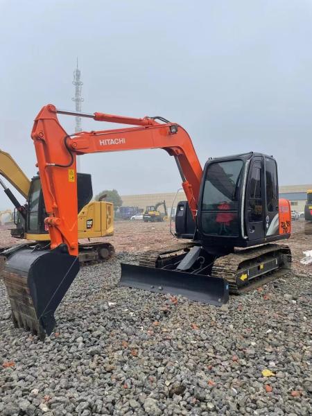 Quality Powerful Engine Power System Japanese Hitachi ZX70 Excavator for sale