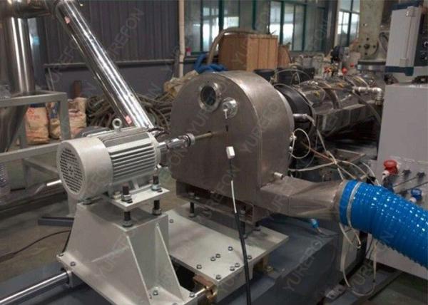 38CrMoAl Plastic Recycling Granulator Machine , PVC Hot Cutting Plastic