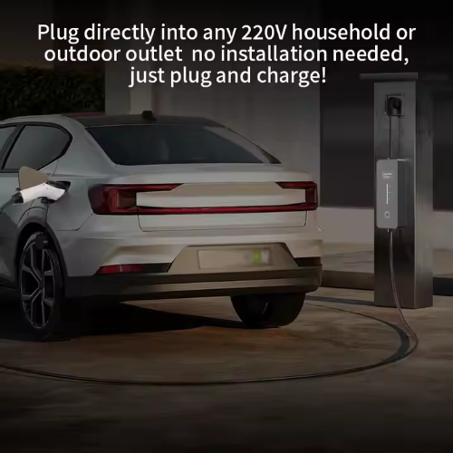 J1772 Portable EV Charger 40A 3.5KW-7KW 220V-240V