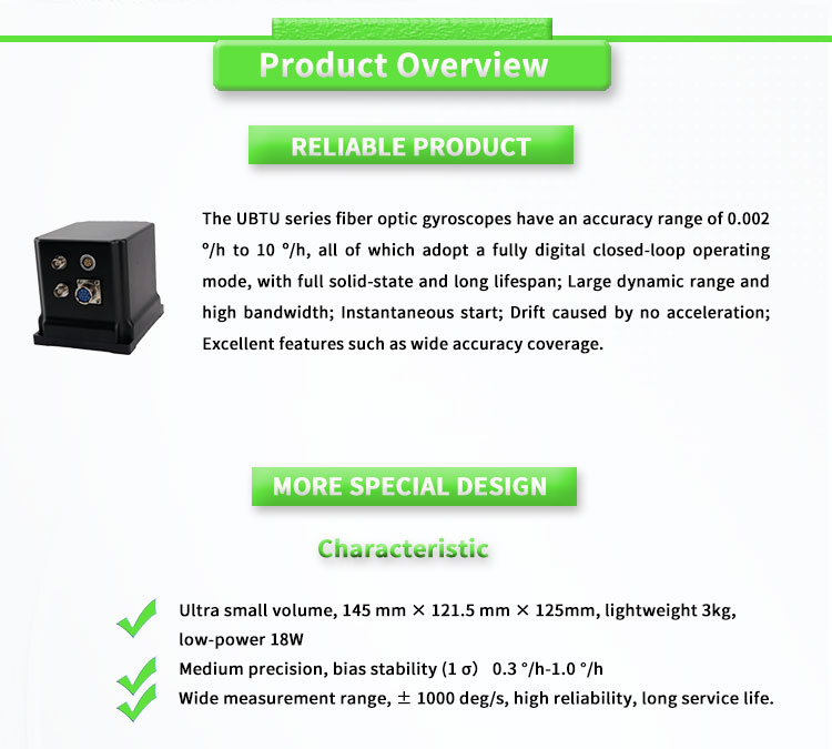 RS422 Output Form UNIVO UBTU400Y Navigation Inertial Attitude/Azimuth Reference System