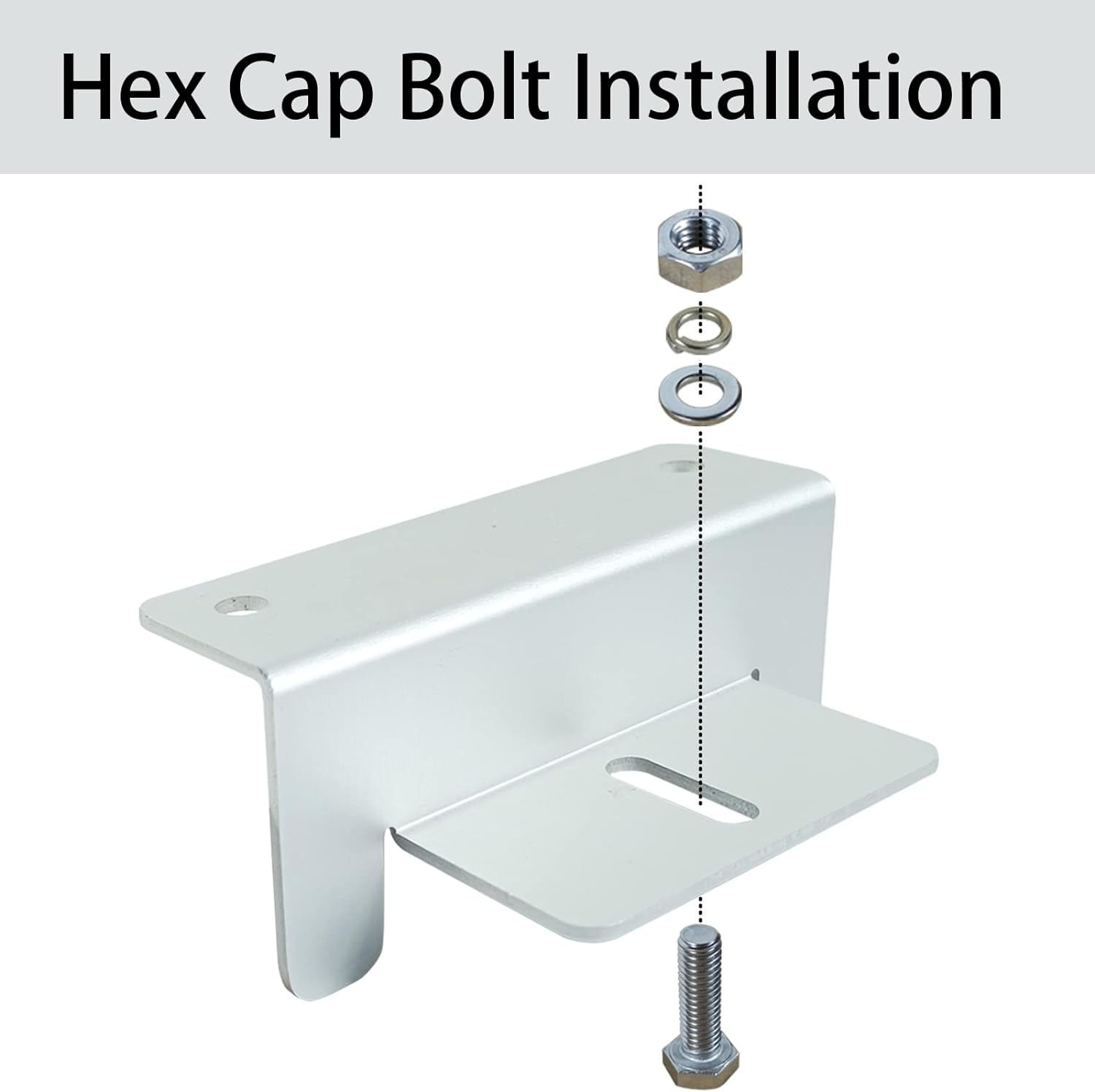 Natural Silver or Black Hot-dip Galvanized Solar Panel Mounting Z Bracket Kit for RV System