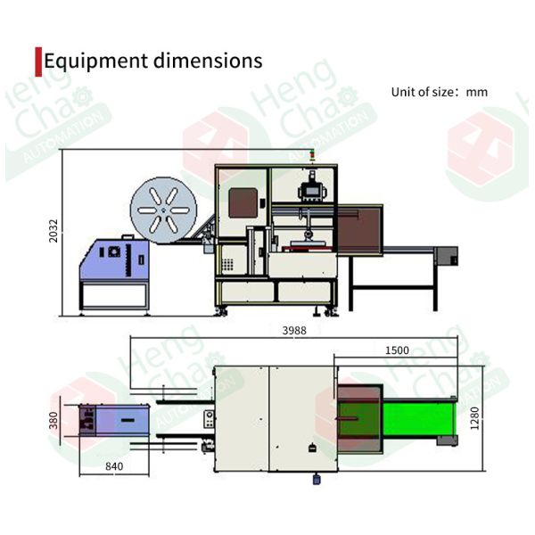 400mm long Car Air Filter Production Line Filter Screen Making Machinery