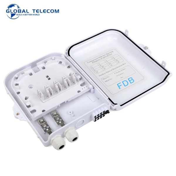 Cto Nap Fiber Optic Distribution Box , 8 Core Ftth Fiber Termination Box