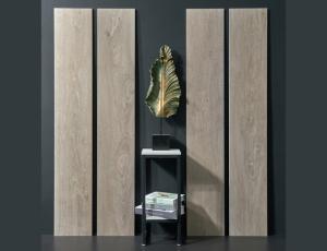Wholesale ISO9001 Rectified Edge Matte Grey Porcelain Tile Wood Gray 60Boxes/Plt from china suppliers