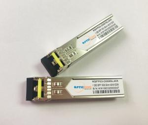 China 40km 1.25G SFP Optical Module DWDM 1530.33nm DFB laser transmitter on sale