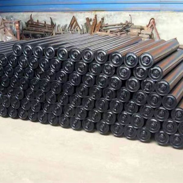 Abrasion Wear 165mm Conveyor Impact Roller For Coal Mining Industry