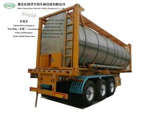China Heating Insulated 30FT Tank Container Stanless Steel For Liquid Phosphoric Acid WhatsApp+8615271357675 on sale