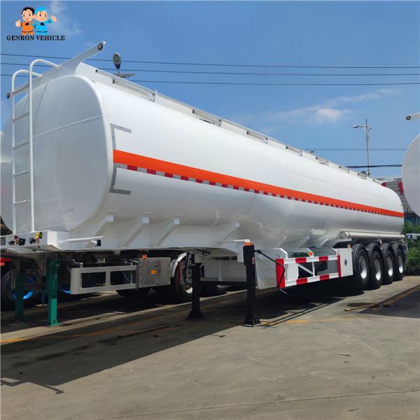 40-60T Petroleum Tanker Trailer 3 Axles Oil Tanker Truck Trailer Vehicle