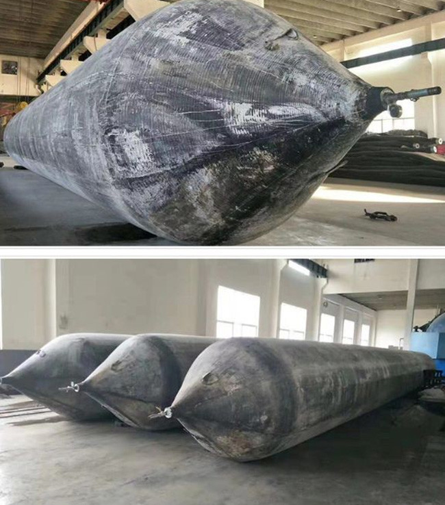 High Pressure Natural Rubber Inflatable Marine Airbags For Vessel Launching