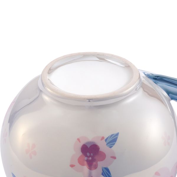 Large Capacity Textured Mug With Lid For Girls Ceramic Mug In The Shape Of Peach Pearls For Birthday Gift Mugs Cups