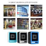 FCC Desktop Barcode Reader 1D 2D Barcode Scanning Machine For POS System