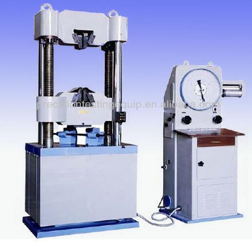 Quality hot sale and lower price Analog Display Hydraulic Universal Testing Machine WE-300C for sale