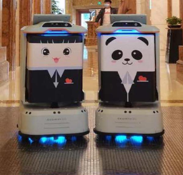 Quality Intelligent Butler Robot Delivery Service Wine Mobile Video Technical for sale