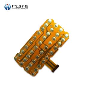 Wholesale FPC Double Layer Flexible Board 0.1mm Tolerance Customized With Metal Dome from china suppliers