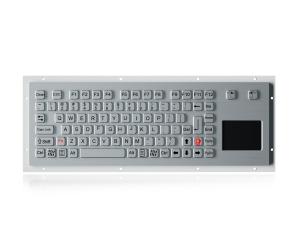 Wholesale 89 Keys Backlit USB Keyboard IP65 Dynamic Waterproof With Ruggedized Touch Touchpad from china suppliers