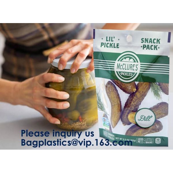 Round Bottom Plastic Bag/Stand Up Pouch Bag For Meat,Pork,Beef,Sea Food,Mylar Foil k Packaging Hologram Laser Holo