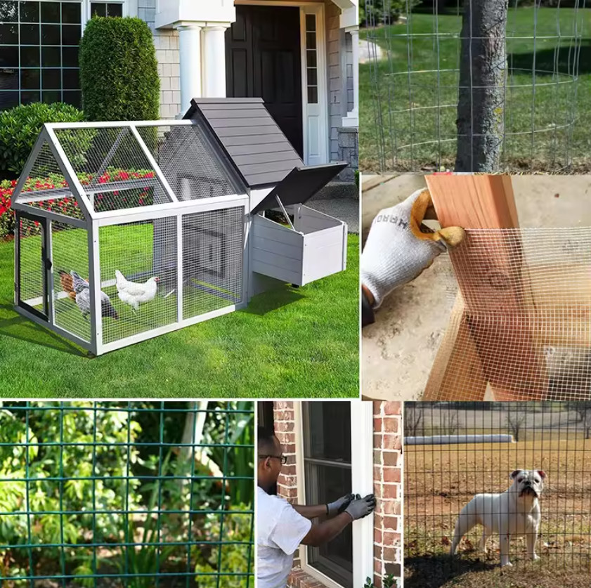Customized Welded Wire Mesh With Pvc Coated And Welding Fixing Type
