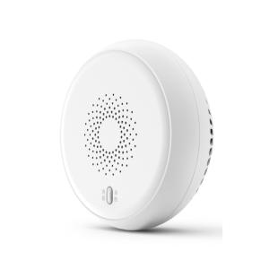 Wholesale 3V Battery Tuya Smoke Sensor Zigbee Smart Smoke Detector Fireproof from china suppliers