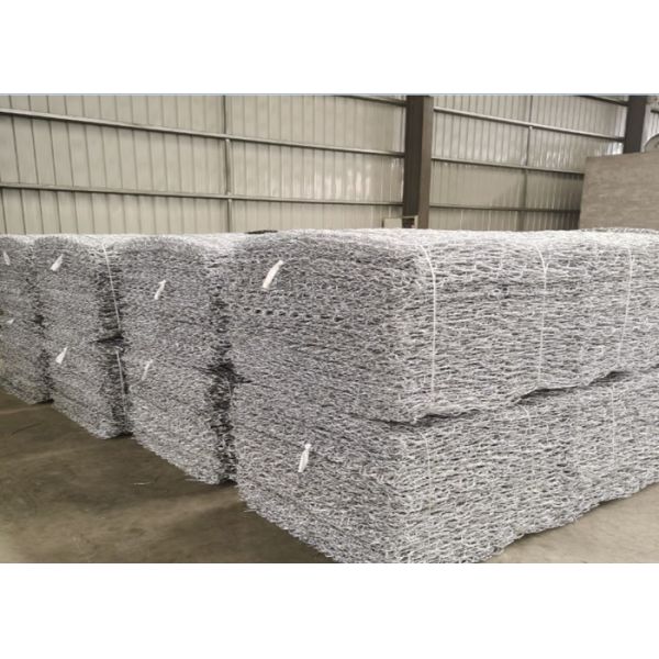 Flexible And Permeable Stone Container / Hexagonal Gabion Basket