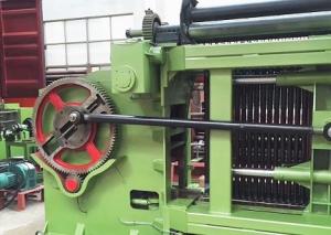 China Industrial Automatic Hexagonal Wire Mesh Machine , 80mm ×100mm Gabion Mesh on sale