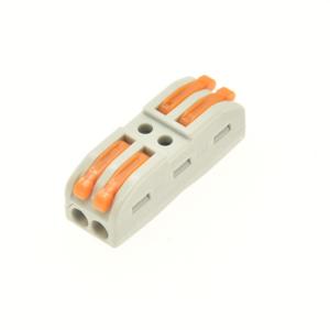 Wholesale LED light Connector 2 poles LED light terminal block double row connector from china suppliers