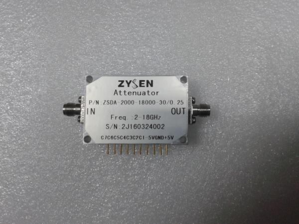 30dB Microwave Variable Attenuator 2-18GHz Precision Type Variable Attenuator In