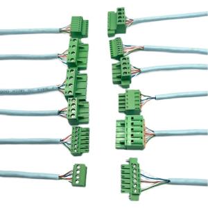 China 5.08mm Feed Through Terminal Blocks Wiring Harness Cable Assembly Customized Service on sale