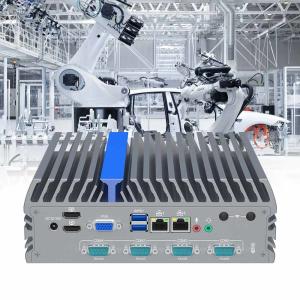 China Industrial Fanless Computer DDR4 Ram M.2 SSD For CNC Laser Control System on sale