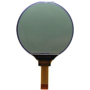 Round PMOLED Display Module White Monochrome With IC SSD1327Z
