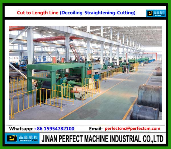 Quality Cut to Length Line (Uncoiler Line, straightening, cutting, slitting, stacking) for sale