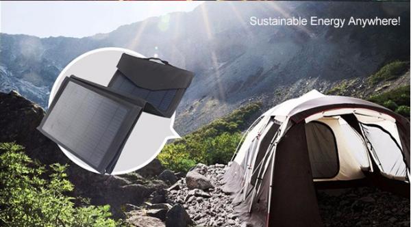 50w/18v portable mono-crystalline silicon folding solar panel kit, high quality foldable solar panel kit cheap price