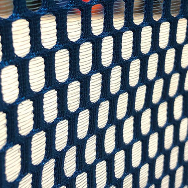 Airmesh Knitted Abrasion Resistant Spacer Mesh Fabric 100% Polyester Double Sided