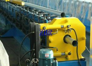 China 17 Rows Galvanized Board Square Pipe Roll Forming Machine Hydraulic Motor Drive on sale