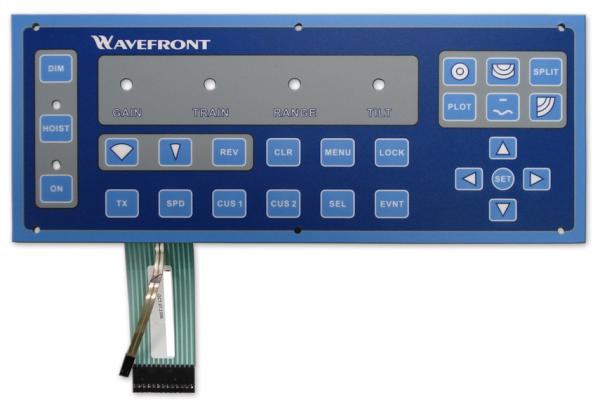 Quality Wavefront Drink Equipment El Backlighting Tactile Membrane keypad | LTMS016 for sale