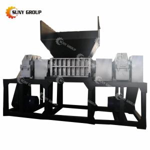 Video Technical Support After Service Double Shaft Plastic Recycling Shredder Machine
