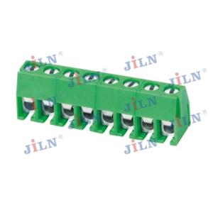 China PCB Universal Screw Terminal Block Female Green 3.5 Mm Signal Transmission on sale