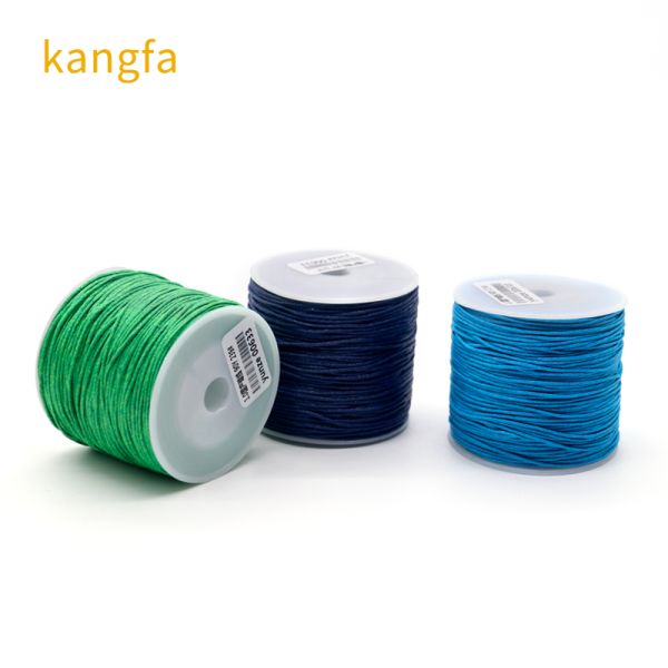 Customized Handmade Rope Bracelet Materials 1mm Braided Rope Rich in Colour Jade Thread
