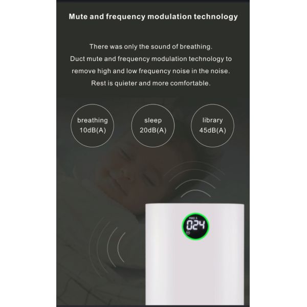 Homefish ODM 500m3/H Negative Ion Purifier Remove Formaldehyde Odors