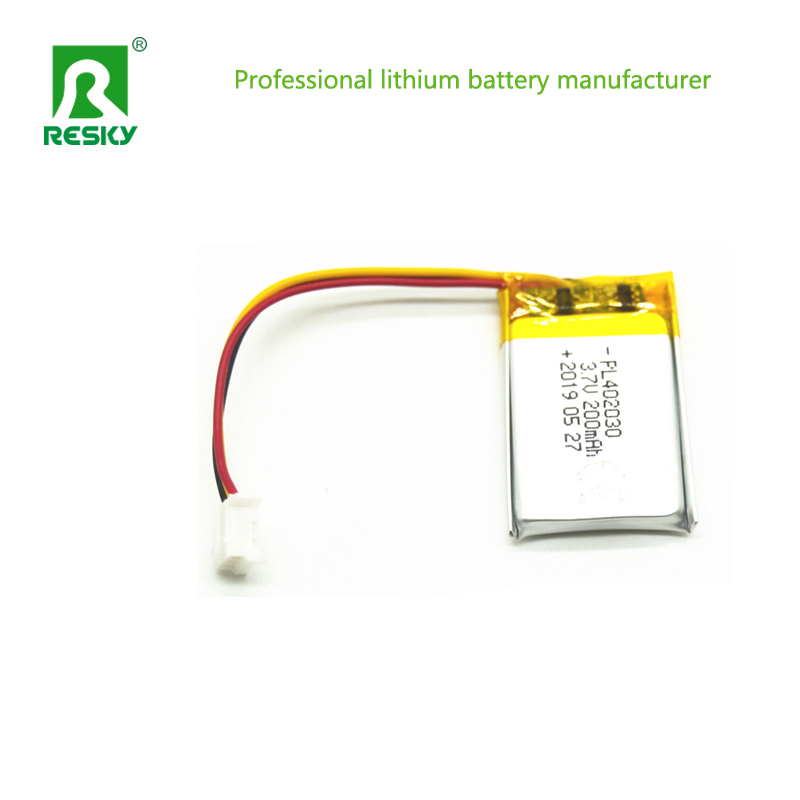 Lipo Lithium Polymer Battery Cell 502030 3.7V 250mAh For Bluetooth Earphone