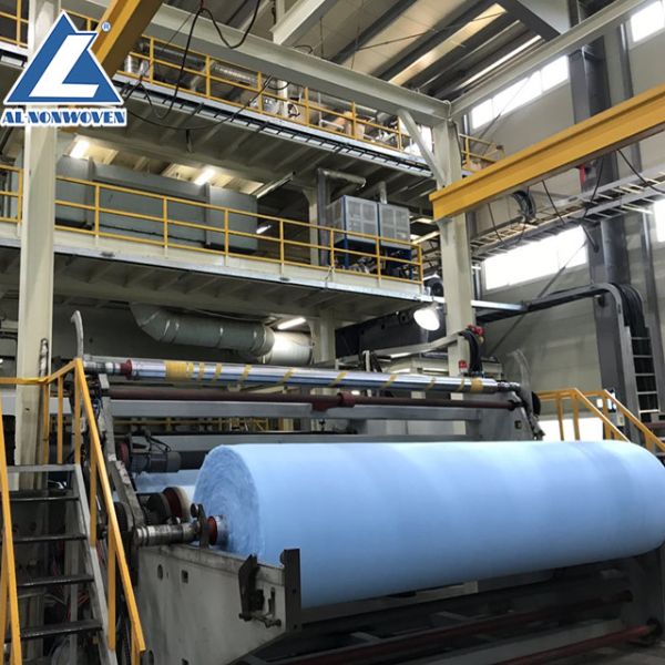 CE / ISO9001 Non Woven Fabric Making Machine For Geotextiles And Agriculture