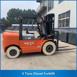5 Tons Diesel Forklift Diesel Lift Truck CPCD50